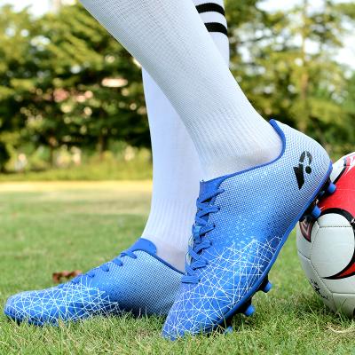 China Rubber Soccer Shoes Boys Soccer Shoes Youth STUDENT Game Staves Soccer Training Boots Turf Studs Soccer Indoor Athletic Shoes for sale