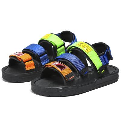 China New 2021 Summer Kids Lightweight Sandals Fashion Sandalias Children's Shoes Non-slip Soft Bottom Boys Sandals For Kids for sale