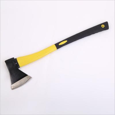 China Professional Power 45 Strong Carbon Steel Hatchet With Fiberglass Handle for sale