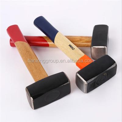 China Stone hammer SDTX Linyi tianxing the good quality of stone hammer 1kg with wooden handle for sale