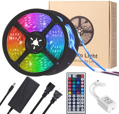 China Residential Smart Cheap Wifi Cable 12V 5M Outdoor Flexible 2835 5050 SMD RGB Waterproof Led Strip/Led Strip Lights/Led Light Strip for sale