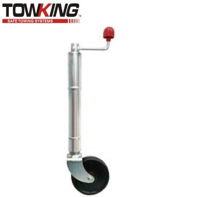 China Trailer Parts Rubber Heavy Duty Jockey Wheel , 10 Inch TOWKING Trailer Jockey Wheel for sale