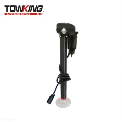 China Trailer Parts TOWKING Black Stainless Steel 12V 5000 Pound Trailer Electric Jack RV Use for sale