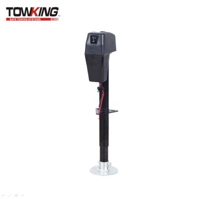 China 12 Volt 5000 Pound DC Power Drive Tongue Jack Trailer Parts TOWKING With Brake System for sale