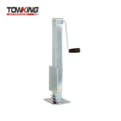 China Trailer Parts TOWKING ISO9001 Steel Side Wind 5000 Pound Boat Trailer Jack With Drop Leg for sale