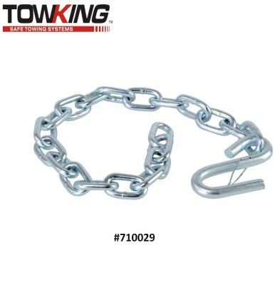 China Trailer Parts TOWKING 3200lb 30 Grade Safety Chain Assembly With 1 Jerked With Safety Latch for sale