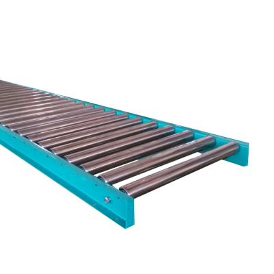 China Heavy Duty Steel Oil Roller Conveyor Line For Home Furniture Transfer Te koop