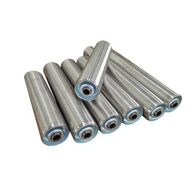 中国 High Technical Industrial Sized Stainless Steel Conveyor Roller With Hex Shaft 販売のため