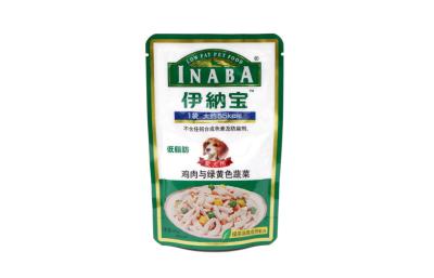 China Recyclable Standing Pet Food Bags , Dog Food Packaging Bags for sale