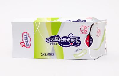 China Plastic Side Gusset Sanitary Napkin Bags Heat Seal With Label for sale