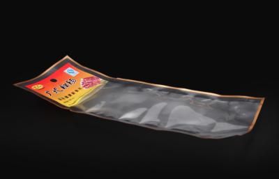 China NY/PE material composite clear vacuum seal food storage bags Custom snack use for sale