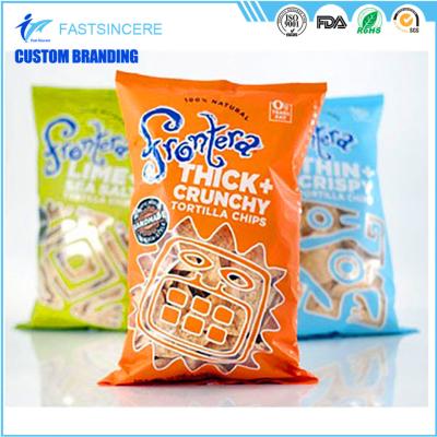 China Moisture Proof beatiful middle seal Plastic Packaging Bags pillow bag for food and nuts for sale