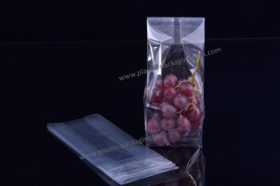 China Recycled Flat Square Bottom Cellophane Bags , Food Packaging Clear OPP Bag for sale