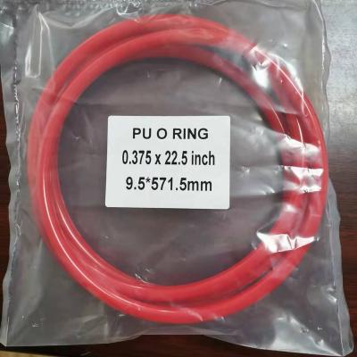 China Wear Resistant Oversized PU O Ring For Hybrid Trimmer manufacturer plant good quality for sale