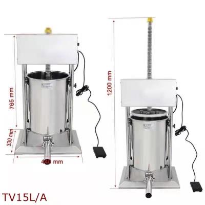 China Hotels Chicken Sausage Stuffing Filling Machine Sausage Filler for sale