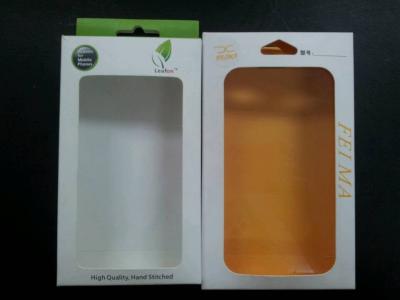 China Recycled Materials Cell Phone Accessories Paper Packaging Box for sale