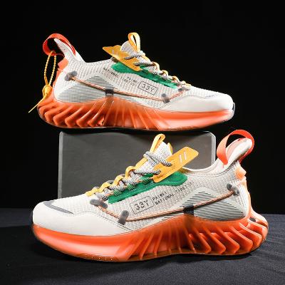 China Unique new design 2020 fashion trend sneakers women mens custom spring spike blade sports shoes running sneakers for sale