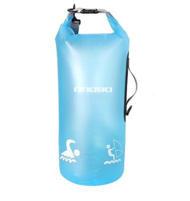 China PVC Or Customize 10L 500D PVC Tarpaulin Beach Rolling Top Foldable Waterproof Dry Bag for sale