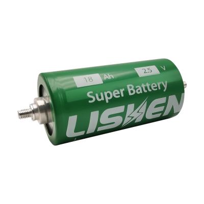 China Rv 10 Years Warranty Titanium Lithium Battery 16ah 2.5v 18ah Lishen for sale