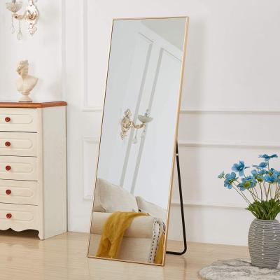 China Samll Quantity Acceptable Decorative Integral Staging Wall Dressing Mirror for sale