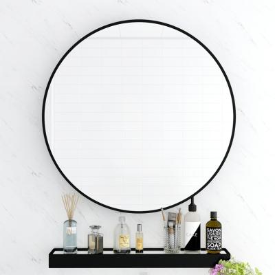 China Decorative Round Metal Framed Wall Mirror Small Quantity Acceptable for sale