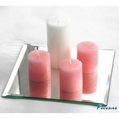 China Home Decoration Square Mirror Glass For Sconce for sale