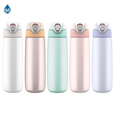 China Sustainable Perlite SafeLOKTM 2021 outdoor sports portable heat water cup metal eco water tea infuser bottles tumbler kids for sale