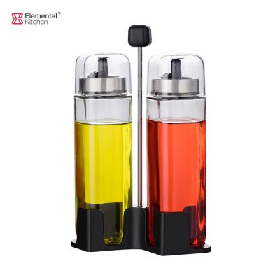 China Contemporary 270ml Olive Oil Bottle Dispenser And Oil Bottle For Kitchen With Wholesale Glass Bottles for sale