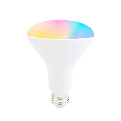 China Smart INDOOR energy saving Wifi 2835 Smd led E27 E26 B22 led bulb lamp Br40 18W for sale