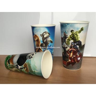 China Single wall GJ-106, Taizhou, Jinjie, 2017 hot selling products, plastic popcorn cup for sale