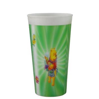 China 850ml injection molding single wall plastic cup for sale