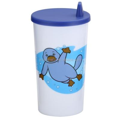 China Viable Hot Selling 500ml 2019 Products , In Mold Labeling Plastic Drink Cup for sale