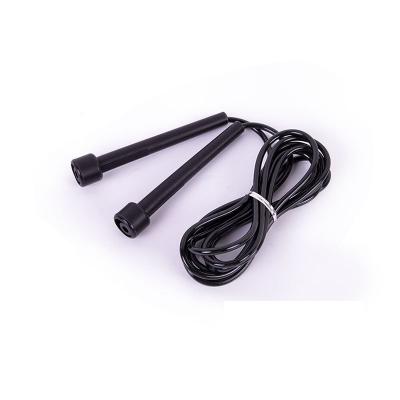 China Anti-burst Custom 2.8m PVC Jumping Jump Rope PP Handles Fitness Adjustable Training Skipping Rope for sale