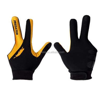 China Cloth Pool/Predatory Cue Finger Gloves /Billiard Billiard High Quality Finger Gloves for sale