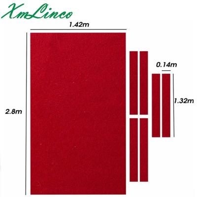 China Xmlinco Pre-Cut Performance Pool Table Billiard Felt Cloth for sale