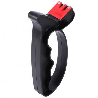 China Viable Reshine The Latest 2 In 1 Hand Held Knife Scissors Knife Sharpener for sale