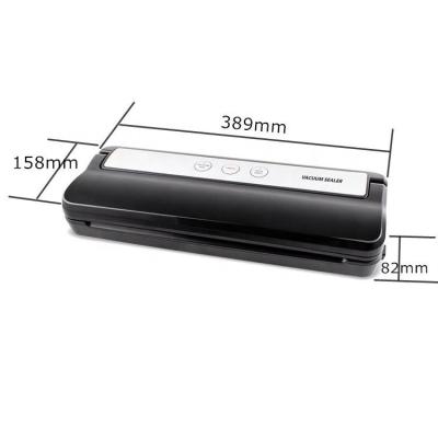 China Hotel Newest Innovation Electric Food Vacuum Sealer with Bag Cutter and Clear View Window Vacuum Food Sealer Vacuum Sealer for sale