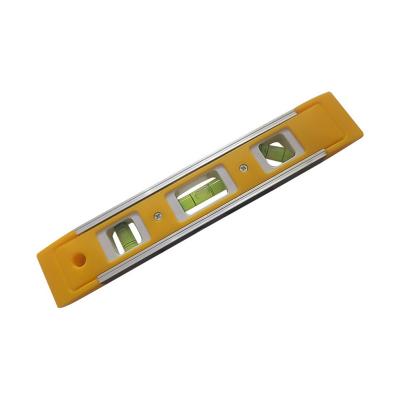 China Level Control Bubble Ruler Horizontal Horizontal Vertical Magnetic ABS Shell 45 Degree Spirit Level Measuring Instrument Tool 3 Bubble Spirit Level for sale