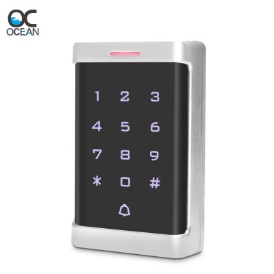 China Standalone waterproof rfid IP65 access control system metal waterproof/waterproof access control keypad for sale