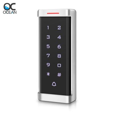 China Standalone waterproof rfid IP65 access control system metal waterproof/waterproof access control keypad for sale