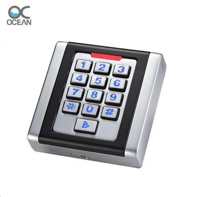 China New Arrival IP68 Waterproof Card 2000 + RFID Pin Metal Keypad Door Standalone Access Control for sale