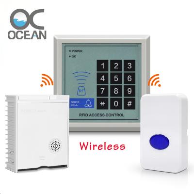 China 315MHz Access Control Wireless Access Control Kit, DC12V /3A Change Power Supply, RFID Reader Keypad And Exit Door Switch for sale