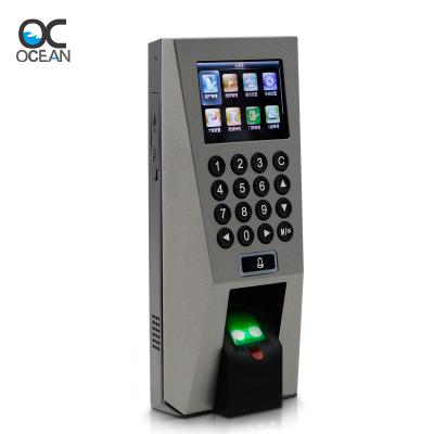 China fingerprint access control and time login terminal F18 ZK 3000 for sale