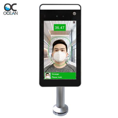 China Built-in camera face recognition terminal for access control and time attendance management system for sale