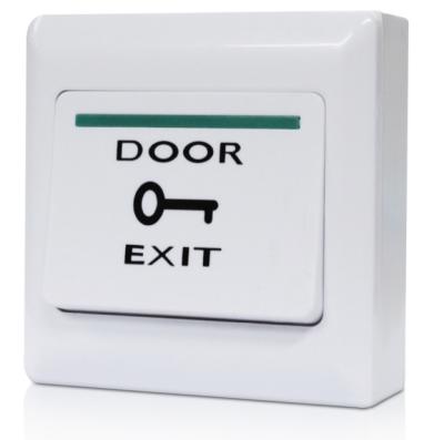 China No Plastic Normal Open NO/COM Exterior Mount Exit Button for Access Control System for sale