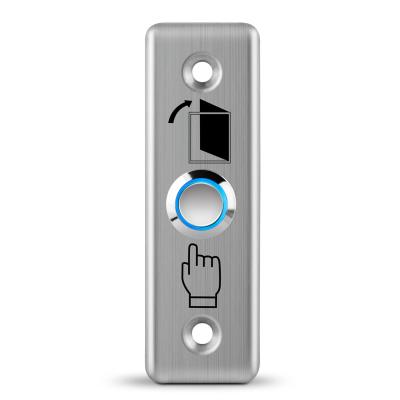 China Stainless Steel Stainless Steel Exit Button With LED Indication CS10B for sale