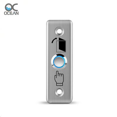 China Ocean CS10BD Metal Exit Button Door Knob Release Stainless Steel Push Open Switch CS10BD for sale