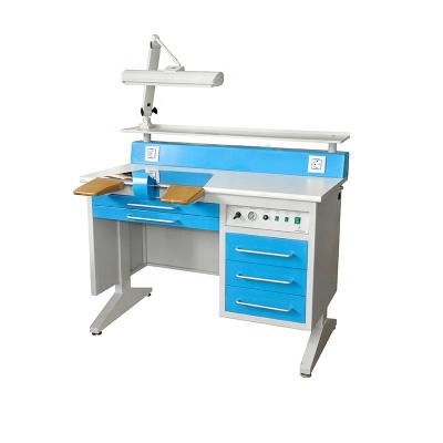 China metal bachelor lab dental workbench/dental lab workbench for sale