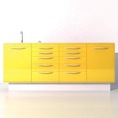 China Hospital Furniture Cabinet Dental Clinic Customized Wooden Dental Cabinets for sale