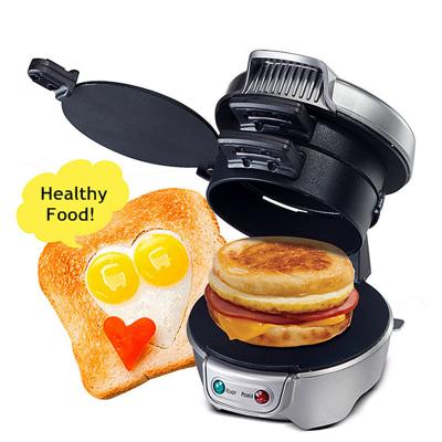 China Automatic Not Easily Cleaned Electric Hamburger Stick Sandwich Press Machine Electric Sandwich Maker For Breakfast Cooking for sale